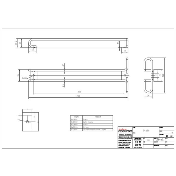Hardware Resources Hanging Wine Glass Rack & Reviews Wayfair